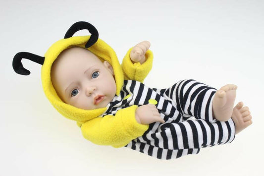 Retro Yellow Mary | silicone baby doll