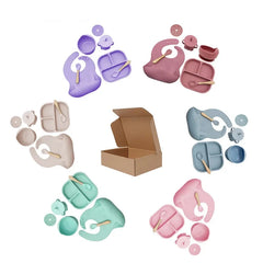 7-piece baby feeding set | Best baby utensils