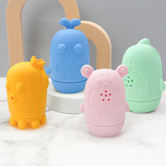 Baby Silicone Bath Toy Set