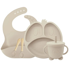 9-piece Silicone Baby Feeding Set | Best Baby Utensils