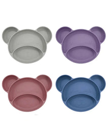 Teddy Silicone Baby Plate | Best Toddler Plate