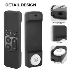 Silicone Apple TV Remote Case 4K/HD Siri