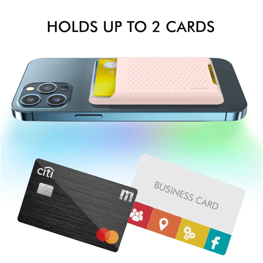 Magnetic iPhone x Card Holder Case Compatible with iPhone 12