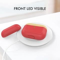 Premium Silicone Two Toned AirPods Pro Case
