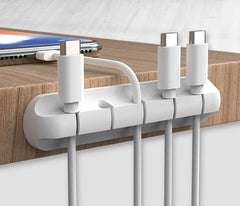 Silicone Cable Holder | Pack of five for best organization