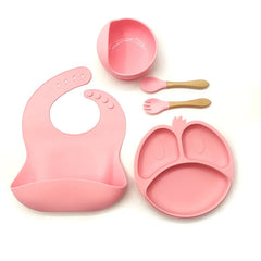 9-piece Silicone Baby Feeding Set | Best Baby Utensils