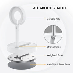Phone Charger Holder with Adjustable Stand