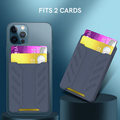 Silicone Magnetic Wallet Card for Apple iPhone
