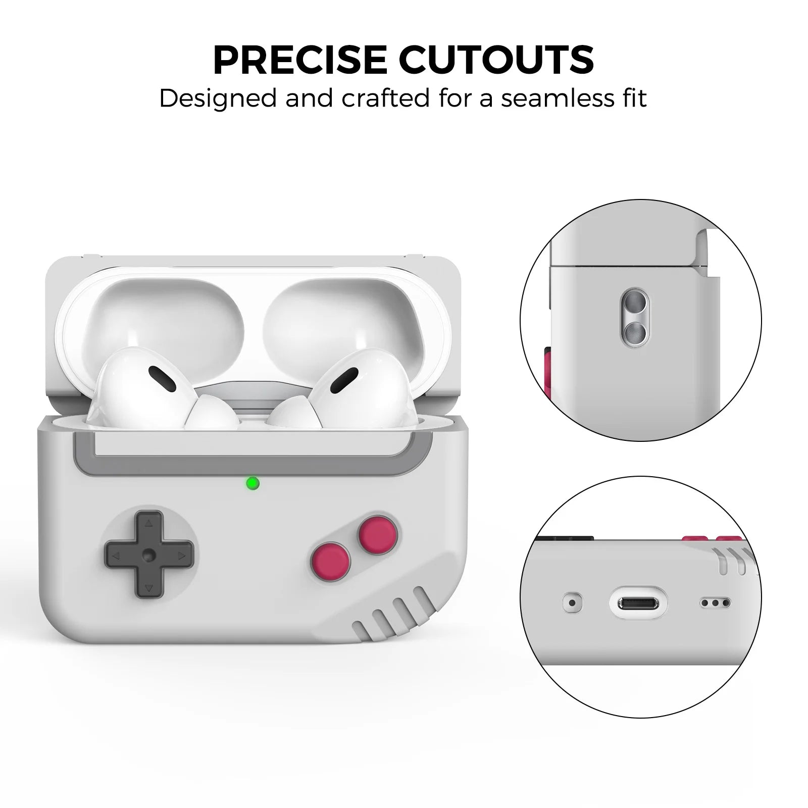 Silicone Personalized Game Console Style AirPods Pro 1 Cover