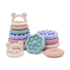 Silicone Educational Stacking Rings