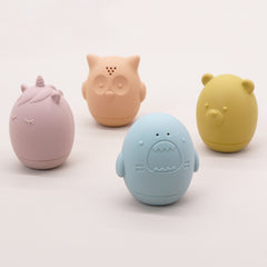 Bath Floating Squirt & Squeeze Toys Set