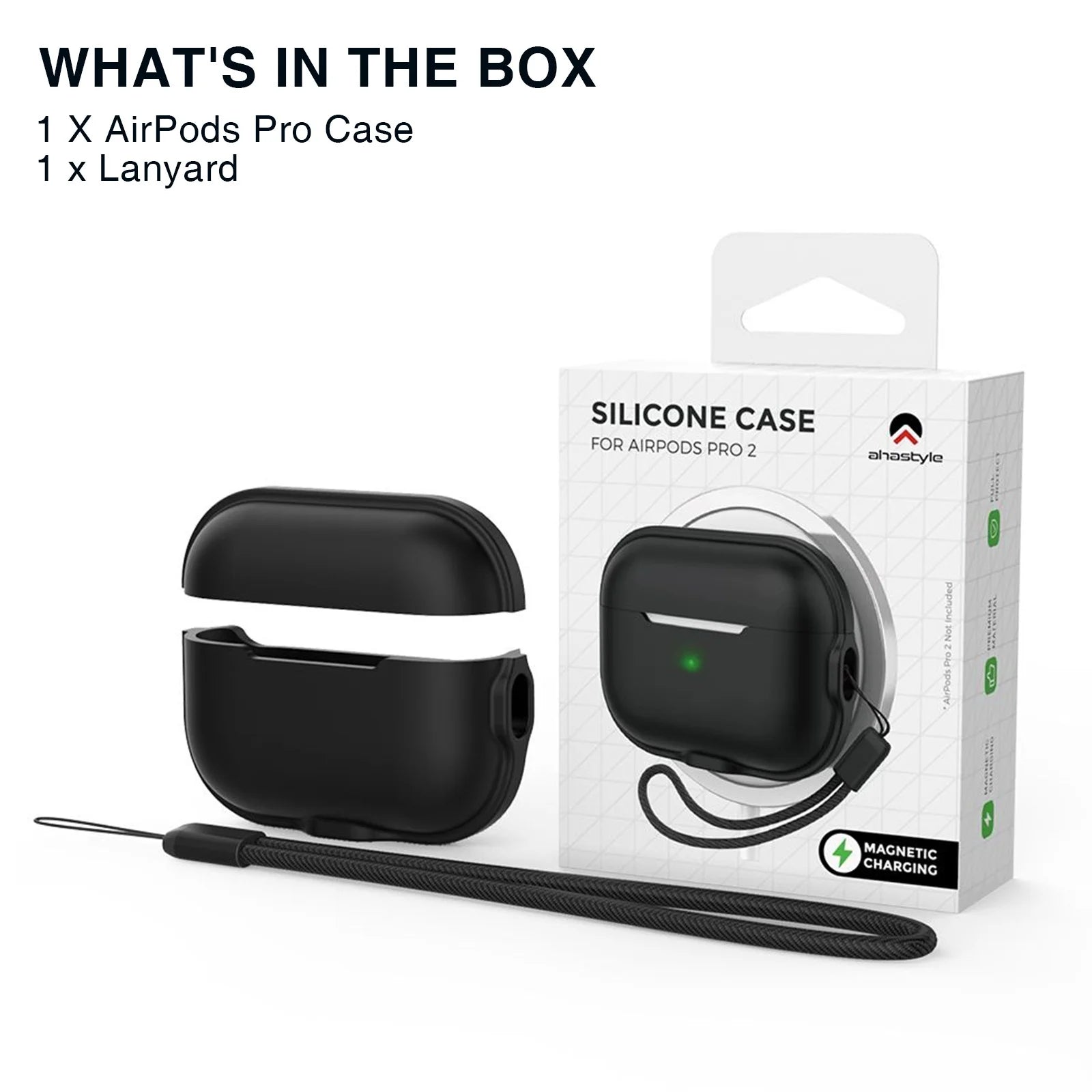 AirPods Pro Case Cover Compatible with MagSafe