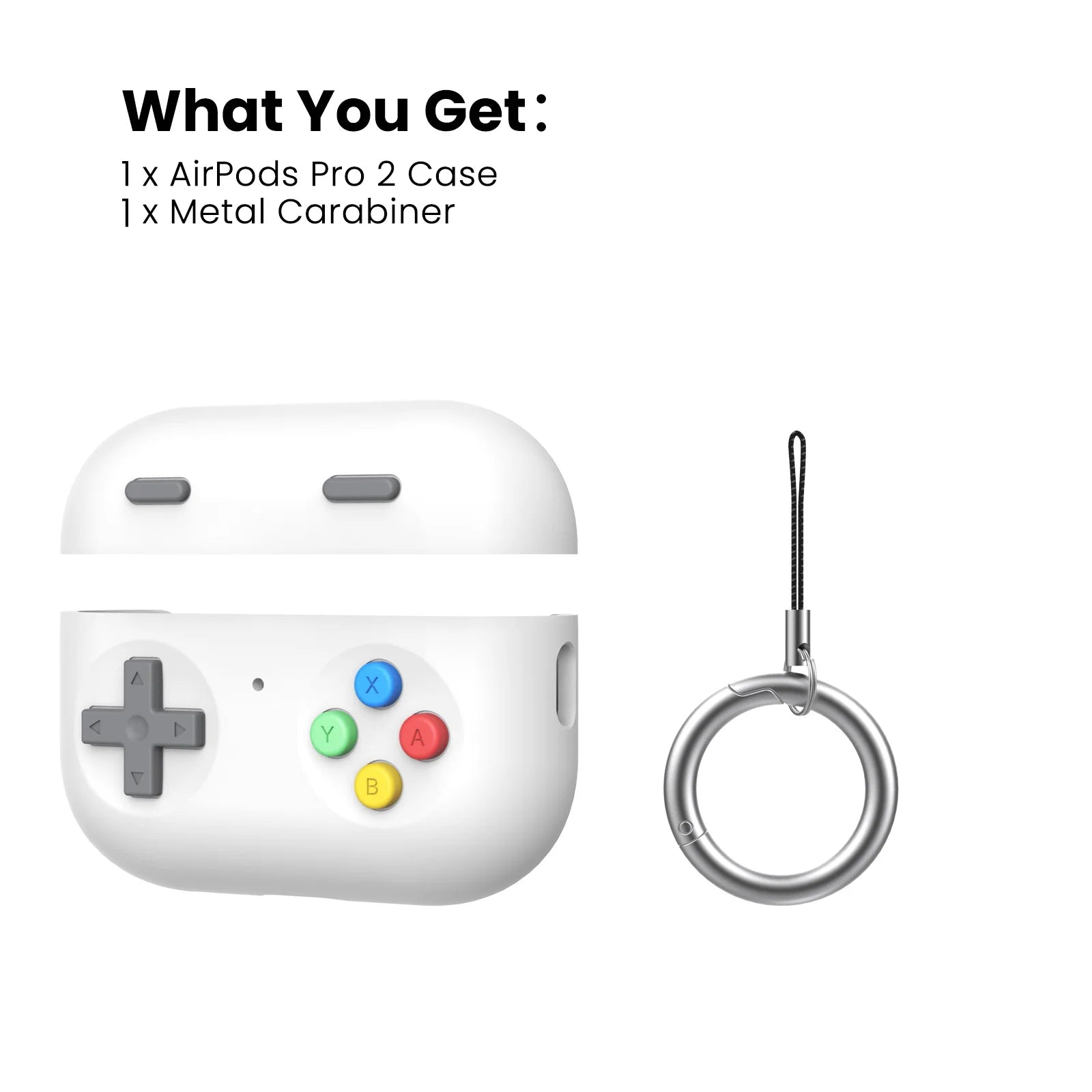 Silicone Handheld Console Game Cover for AirPods Pro 2