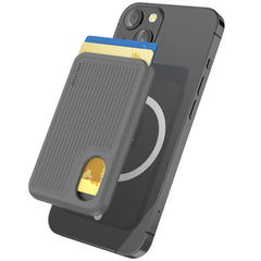 Silicone Phone Wallet for back of iPhone 14/13/12