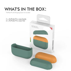 Premium Silicone Two Toned AirPods Pro Case