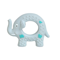 Silicone Elephant-Shaped Teether