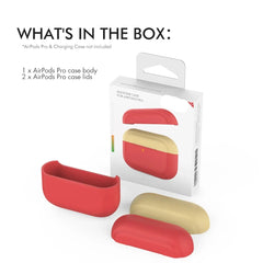 Premium Silicone Two Toned AirPods Pro Case
