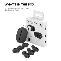 Apple Silicone AirPod Case with 3 Pairs of Ear Pads