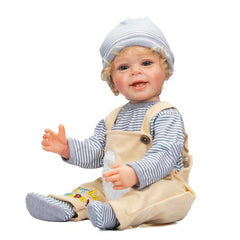 Yellow Yannik | Silicone Baby Realistic Doll