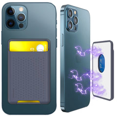 Magnetic iPhone x Card Holder Case Compatible with iPhone 12