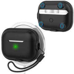 Black Blue AirPods Pro Case Cover Compatible with MagSafe