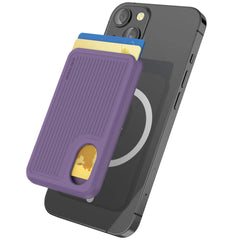 Silicone Phone Wallet for back of iPhone 14/13/12