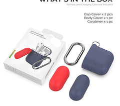 Ultra Thin & Duotone Silicone AirPods Case for AirPods 1&2