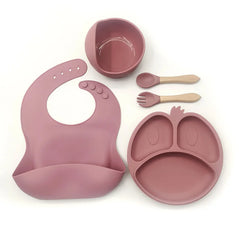 9-piece Silicone Baby Feeding Set | Best Baby Utensils
