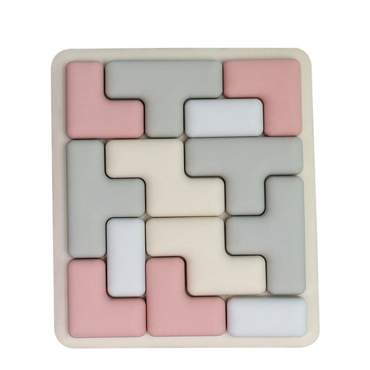 Baby Silicone Tetris Puzzle