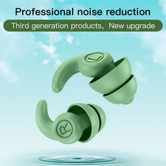 1 Pair Silicone Ear Plugs | Earplugs to Cancel Noise