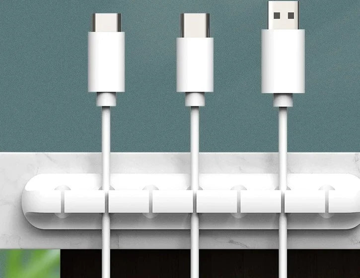 Silicone Cable Holder | Pack of five for best organization