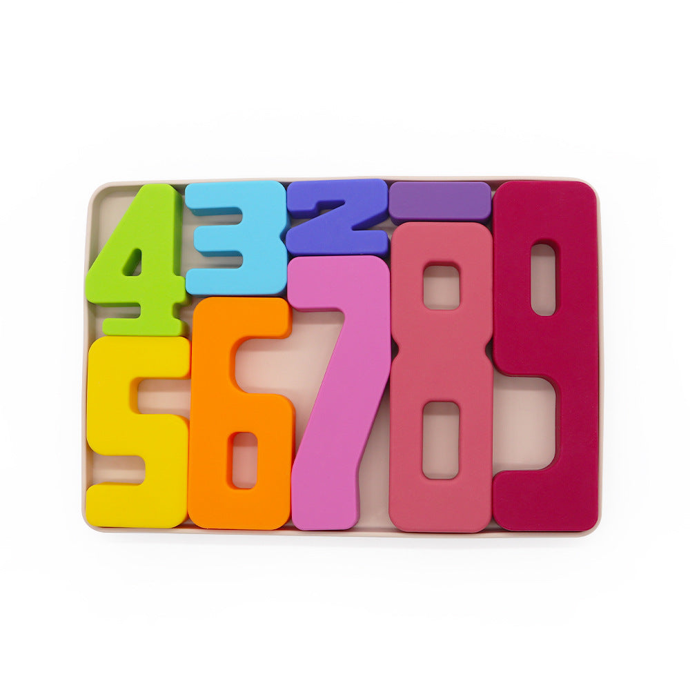Silicone Number Blocks