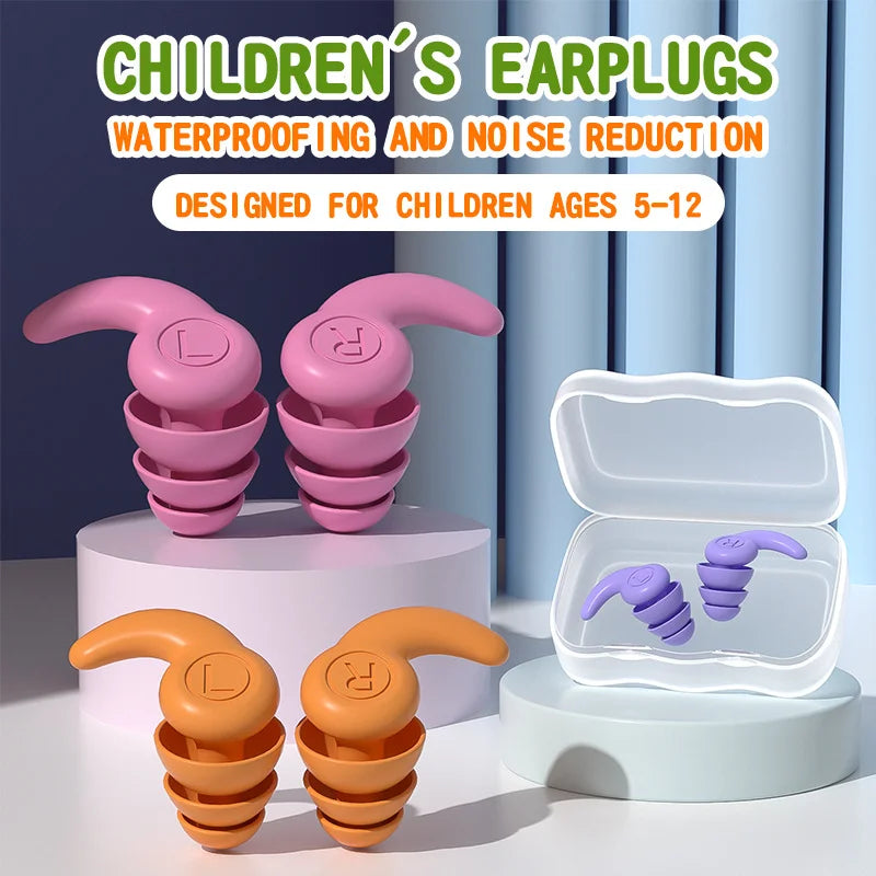 Silicone Waterproof Earplugs | Earplugs for Swimming