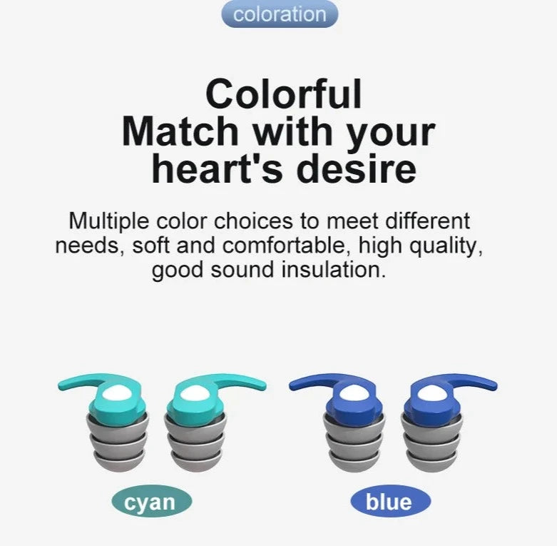 Silicone Ear Plug for Noise Reduction