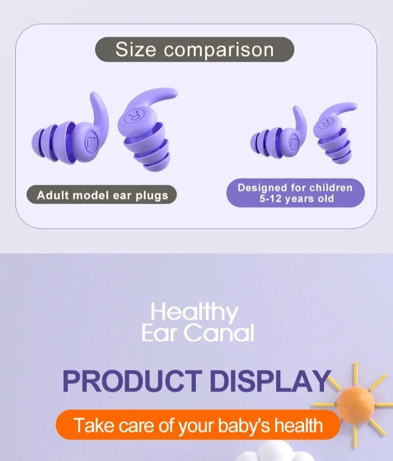 Silicone Waterproof Earplugs | Earplugs for Swimming