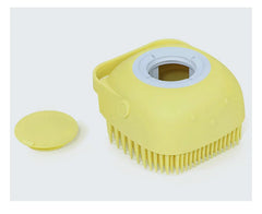 Soft Silicone Body Scrubber with soap dispenser