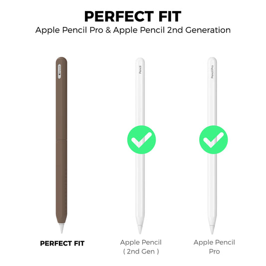 Silicone Case Sleeve Cover Compatible with Apple Pencil 2nd Gen and pro