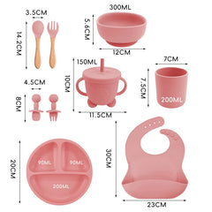 Baby Feeding Set | Silicone Baby Utensils