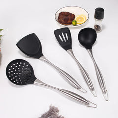 4x Silicone Utensil Set | Non Toxic Kitchen Utensils