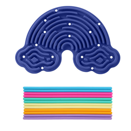 Rainbow Cloud Sensory Board