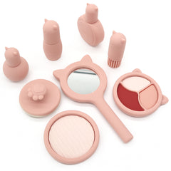 Silicone Kids Makeup Vanity Play Set