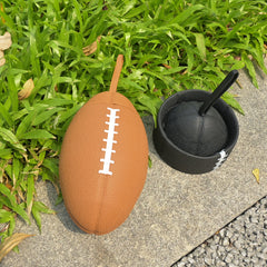 Rugby Silicone Water Cup