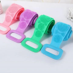 2x Silicone Long Body Scrubber | Exfoliating Body Scrubber