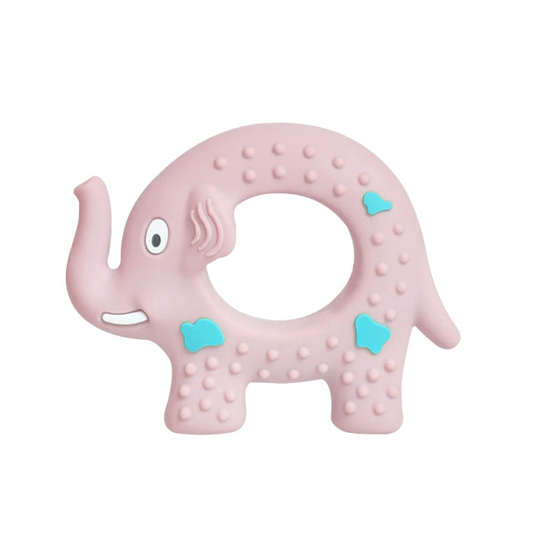 Silicone Elephant-Shaped Teether