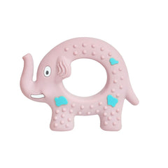 Silicone Elephant-Shaped Teether