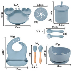 Silicone Baby Bibs and Bowl Set | Baby Feeding Set