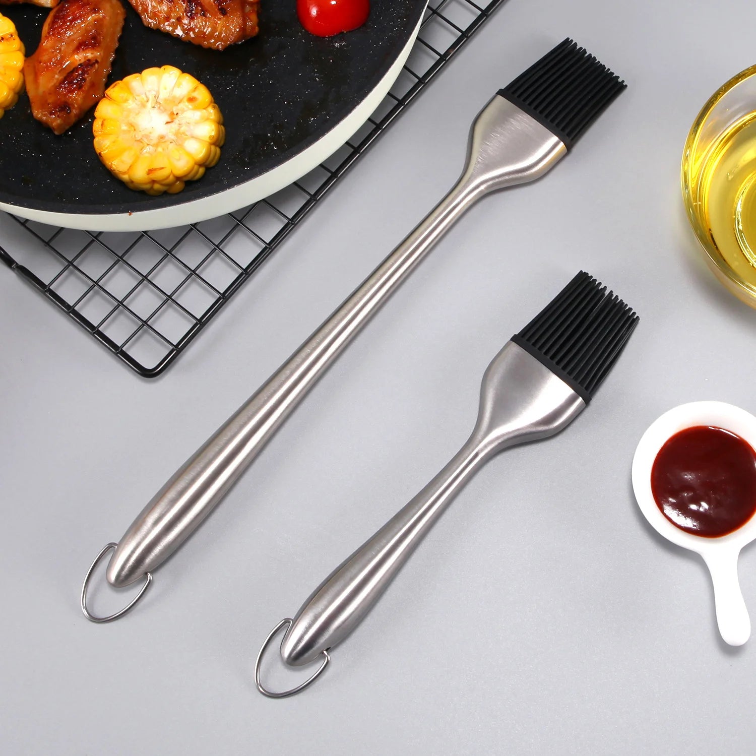 Silicone Barbecue Oil Brush | Basting Brush
