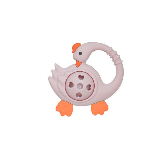 Goose-Shaped Grasping Rattle