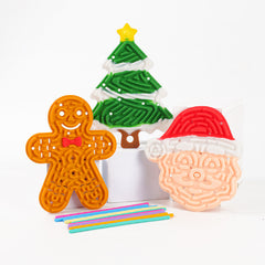 Christmas-Themed Sensory Activity Board Set