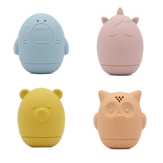 Bath Floating Squirt & Squeeze Toys Set